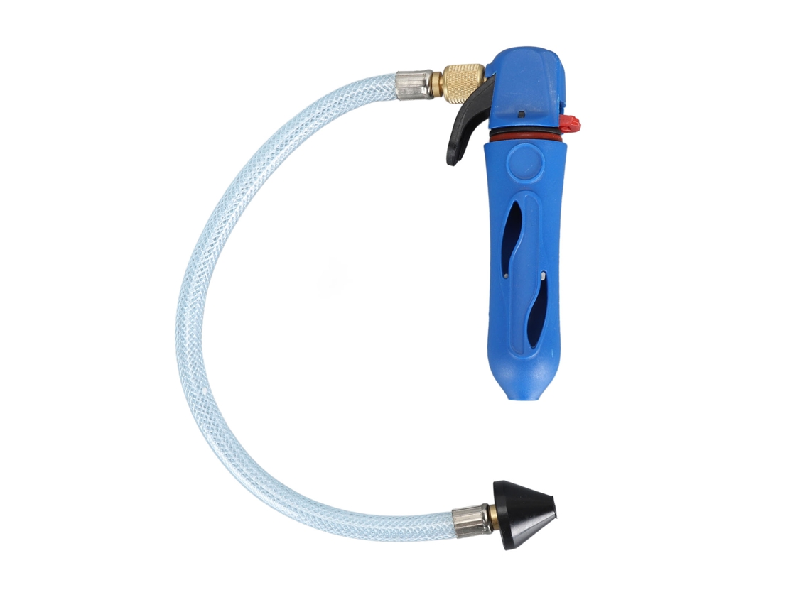 Eyf pistola de Drenagem Rosca Eficiente com Cartucho Co2 Mangueira Flexível para Ar Condicionado Azul