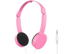 Fones De Ouvido Infantis Com Conexão 3, 5mm, Dobráveis E Leves Para Fácil Armazenamento