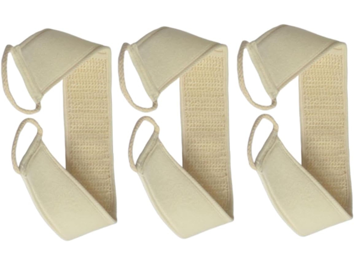 Conjunto De 3 Escovas Banho Longas Fomiyes Para As Costas Com Alça E Função Esfoliante, Conjunto De Escovas Para