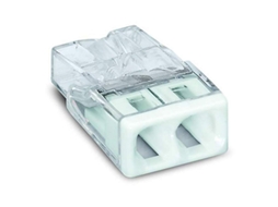 2026 caja de Unión de 2 Hilos Terminal 2273 202 para Conductores Sólidos 0.5 2.5mm² (paquete de 100)