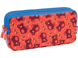 Estojo Triplo MILAN Pink (22x11x6.5cm)