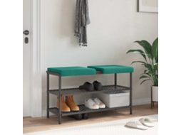 Vidaxl Almofada De Banco 2 Unid. Veludo Turquesa Profundidade 35 Cm