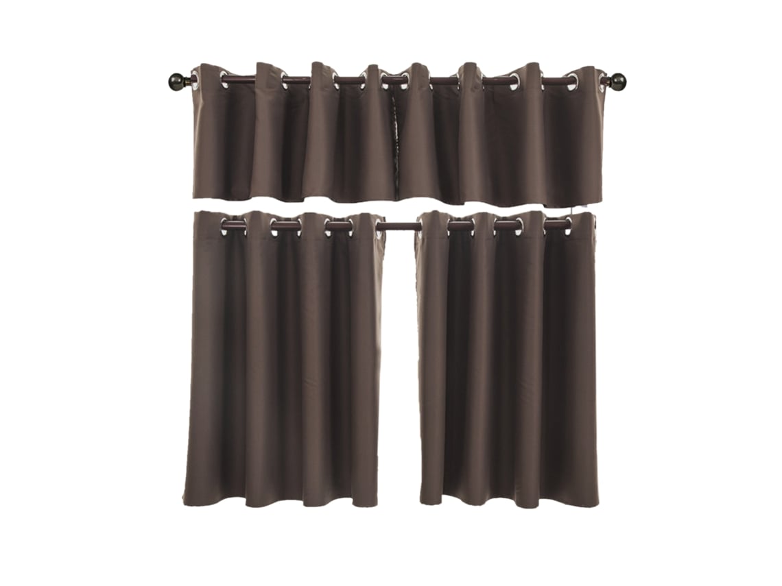 Baok-cortinas Opacas 52x36 Polegadas Cinza Escuro Laváveis Para Quarto, Cortinas Opacas Para Janela