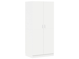 Roupeiro 80x52x180 Cm Derivados da Madeira Branco MAISON EXCLUSIVE