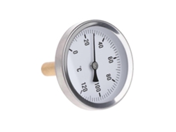 Termômetro Analógico De Parede 63 Mm Termômetro Horizontal Mostrador De Temperatura De Alumínio Ly Ebike