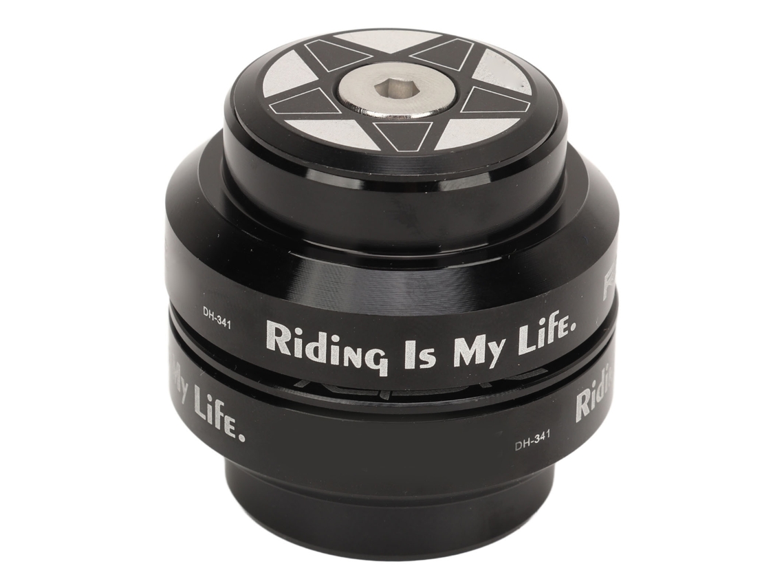 Conjunto de Cabeçote Mali 34mm em alumínio com rolamento para Mountain Bike com aro reto 28.6mm