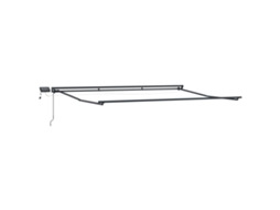 Vidaxl Estrutura De Toldo Manual Com Leds Antracite 4,5 × 3,5 M