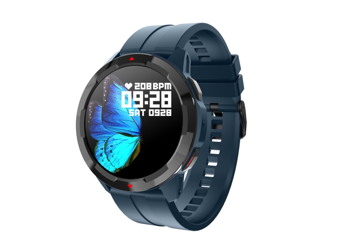 Relógio Inteligente Com Tela Tft De 1,32 Polegadas, Compatível Com Chamadas Bluetooth E Alipay (azul)