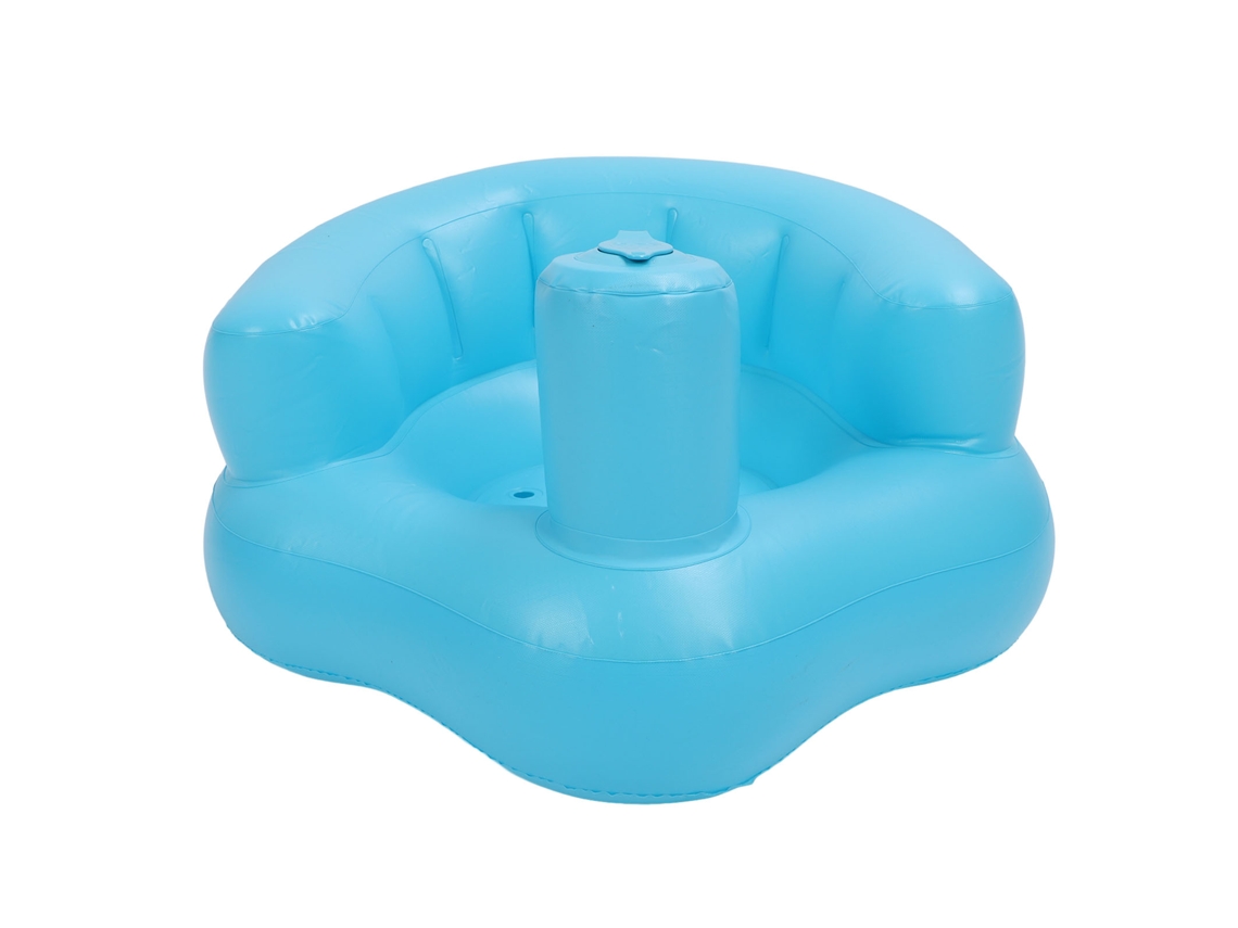 Primerox poltrona Inflável para Bebê com Bomba Integrada Pvc Suave Suporte Lombar Aprender a Sentar