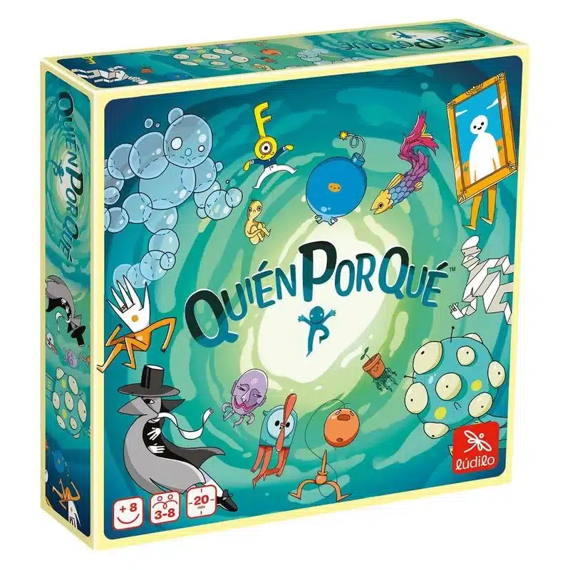 Juego De Mesa Infantil Rápido Quién Por Qué 803824 Ludilo Ludilomás De 8 Añosp24