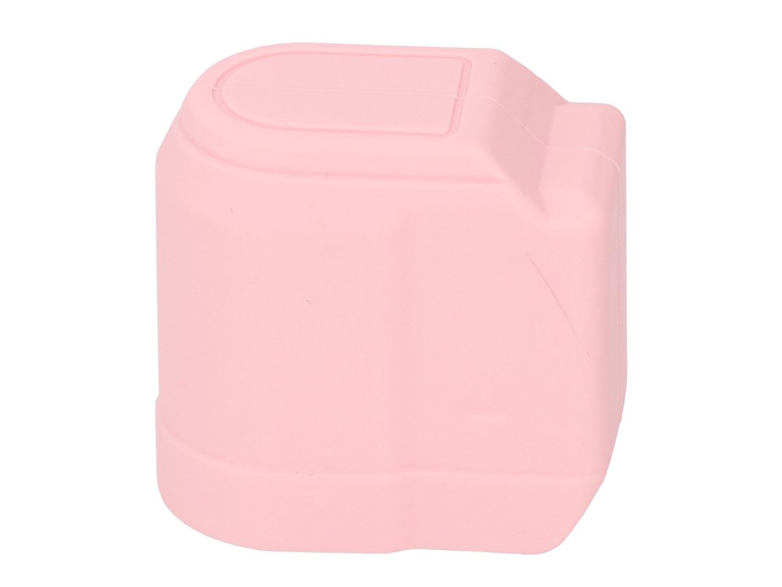 Tampa de lente de silicone para Osmo Pocket 3, resistente a impactos, arranhões e poeira, rosa.