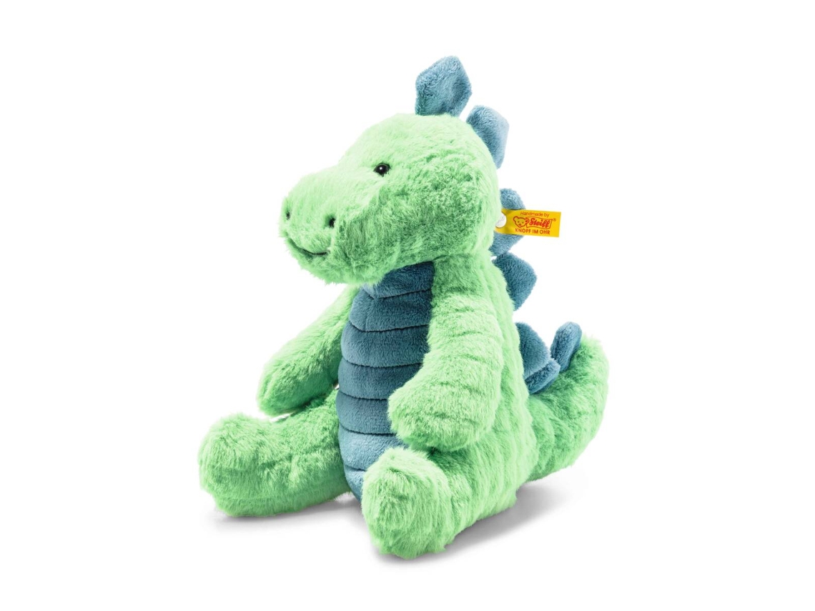 Dinossauro De Pelúcia Steiff Spott Verde, 28 Cm Amigos Macios E Fofinhos