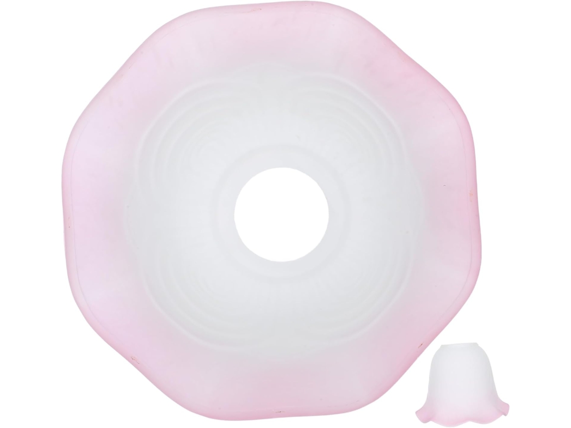 Abajur Em Vidro Fosco Em Formato De Sino, Soquete E27, Compatível Com Luminárias De Teto E De Parede.