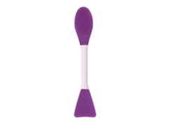 Aplicador De Pincel Para Máscara Facial De Doble Extremidad (morado Oscuro)
