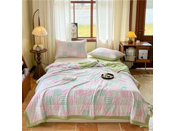 Colcha Acolchoada Fansu Capa de Cama Manta para Ar Condicionado Edredom Microfibra Conjunto Sofá Cobertor Toda