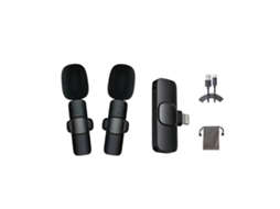 Microfone Lavalier Sem Fio LAXISCREED (dual)