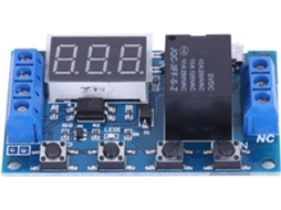 Módulo De Relé Ciclo 6v-30v Com Display Led Digital