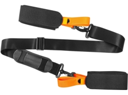 Alça De Esqui E Suporte Para Bastão Alça De Ombro Acolchoada Ajustável Para Equipamento De Esqui Aquaforge