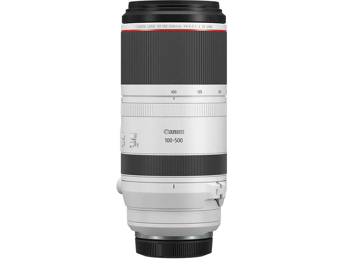Objetiva CANON RF 100-500mm F4.5-7.1L IS USM (Encaixe: Canon RF)