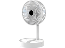 Ventilador De Mesa Silencioso Remixast Com Lanterna Led E Sistema