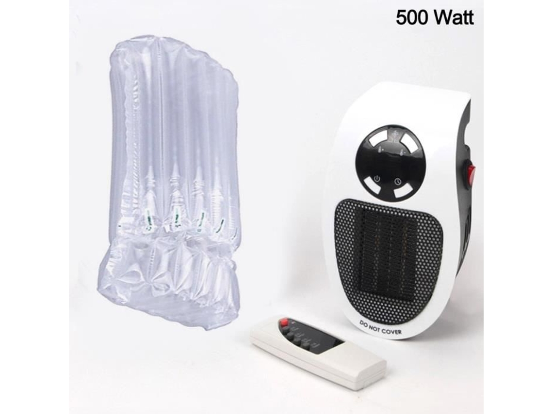 Ue Branco Sem Caixa Aquecedor de Mãos Elétrico 500W 110V-220V Miniventilador Radiador Aquecedor de Parede
