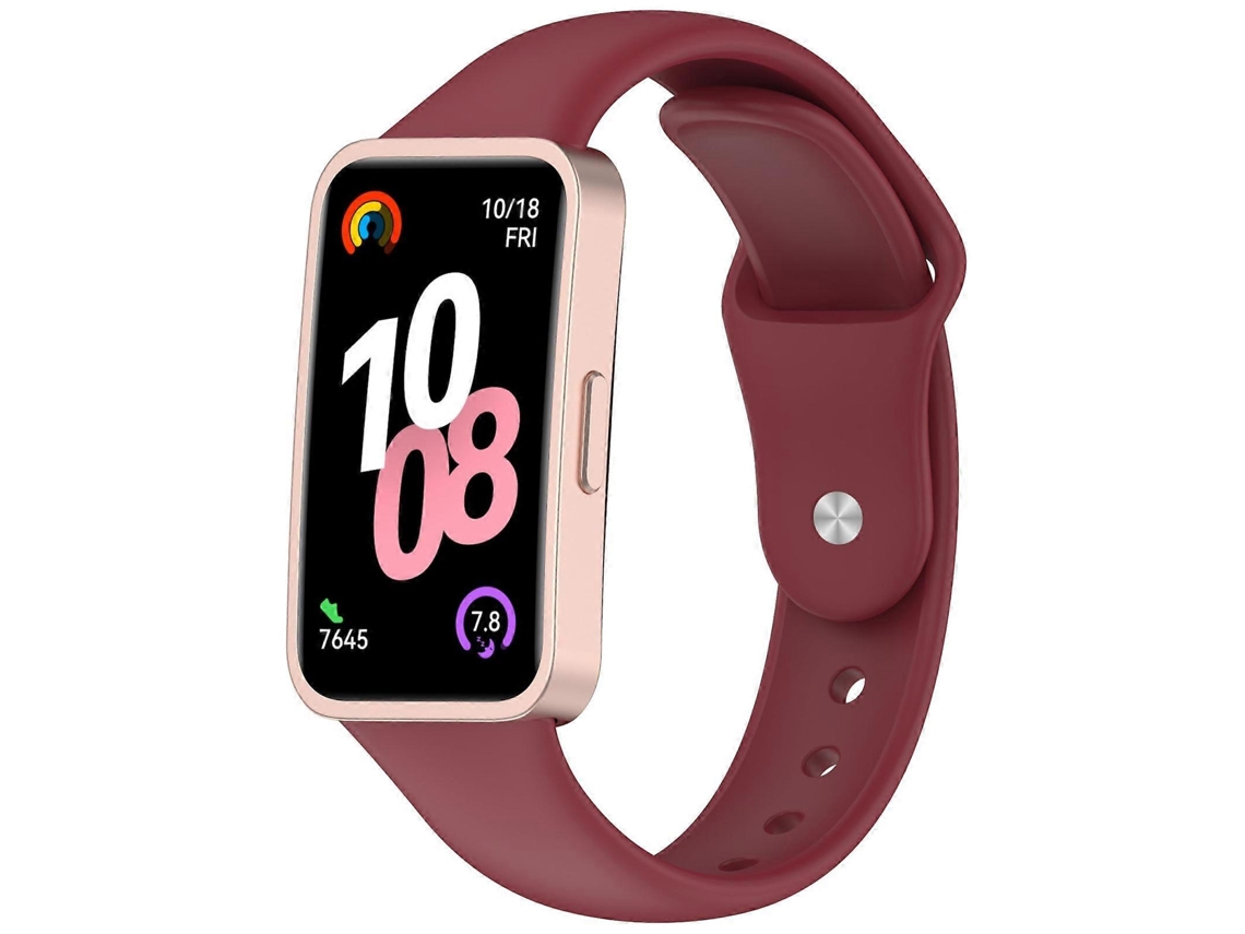Pulseira De Silicone Com Fecho Reverso Xdfind Para Huawei Band 10 / 9 / 8