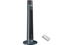 Tectake Silent Tower Fan 3 Modes, Timer, Modern Design 32x93cm