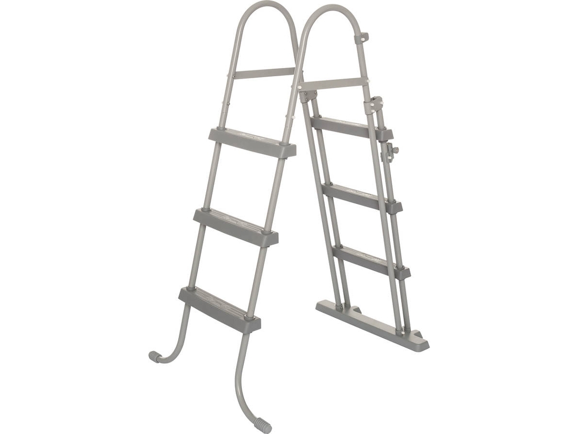 Bestway Flowclear Escada para piscinas com 4 degraus 107 cm