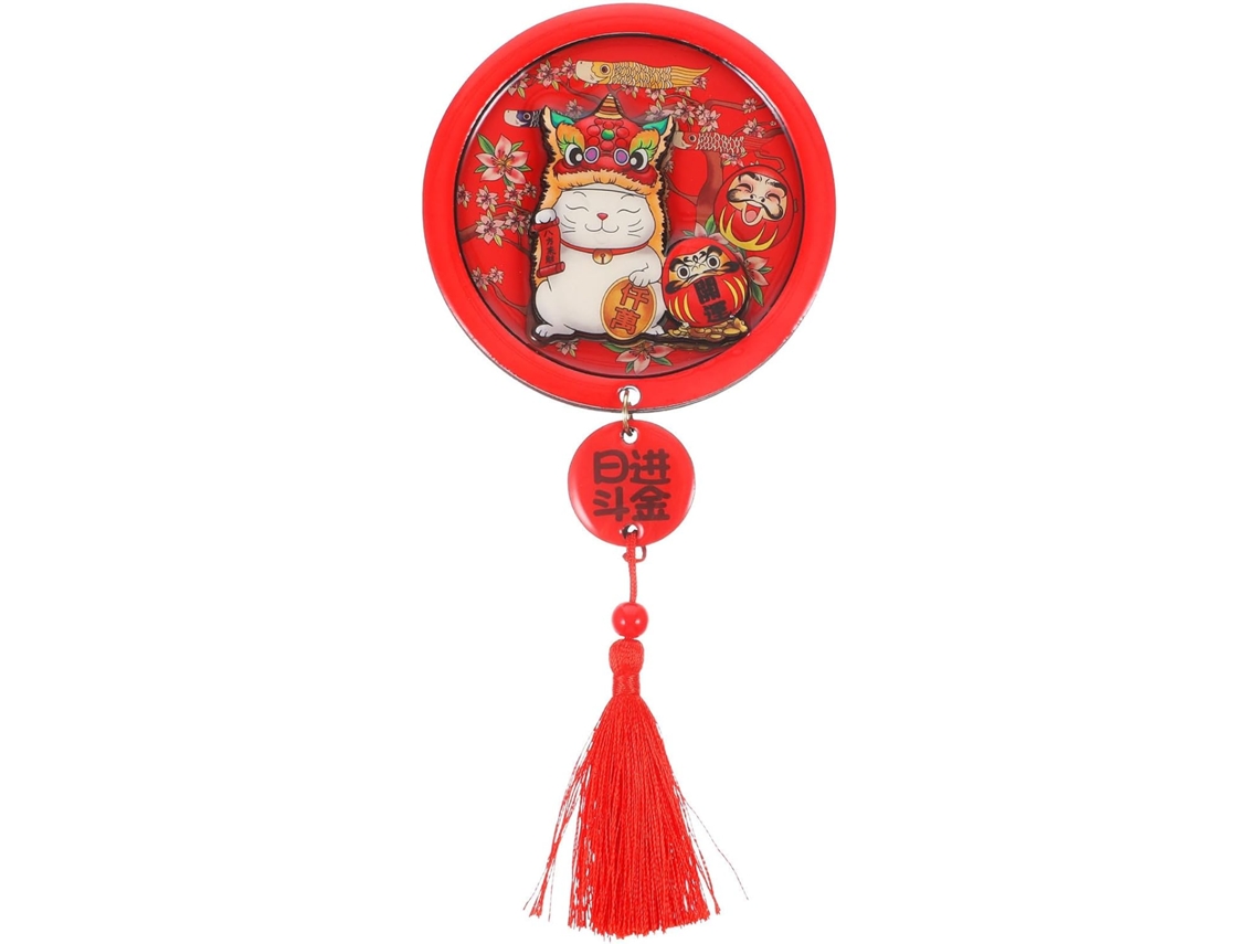 Ímãs De Geladeira Collbath 3d Com Design Gato E Daruma, Magnéticos, Para Geladeiras E Quadros Brancos Magnéticos