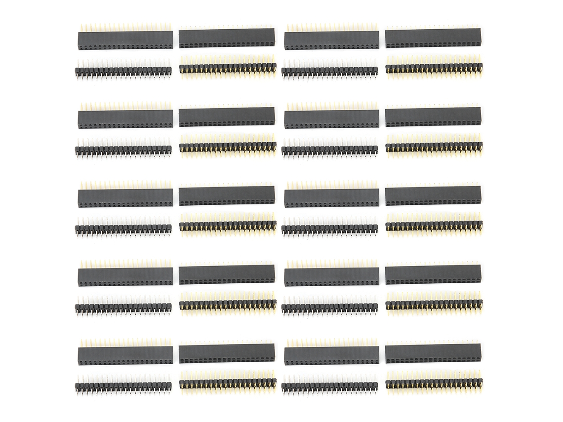 10 Conjuntos De Pinos Com Capa De Abs Para Raspberry Pi Zero W/1.3 Kit De Componentes Eletrônicos
