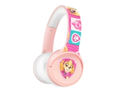 Forever Auscultadores bluetooth Padrão especial Stella Patrol para crianças Rosa
