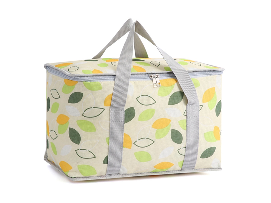Saco De Piquenique Ao Ar Livre Reutilizável Dobrável Tamanho L Espessado Folha De Alumínio Isolado Saco De Piquenique Para Bento Bebidas Frutas Lanch