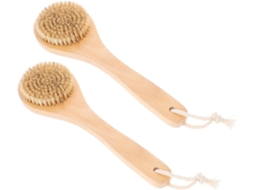 Lurelia Conjunto De 2 Escovas Para Costas Para Duche, Pega Ergonómica E Massagem Suave