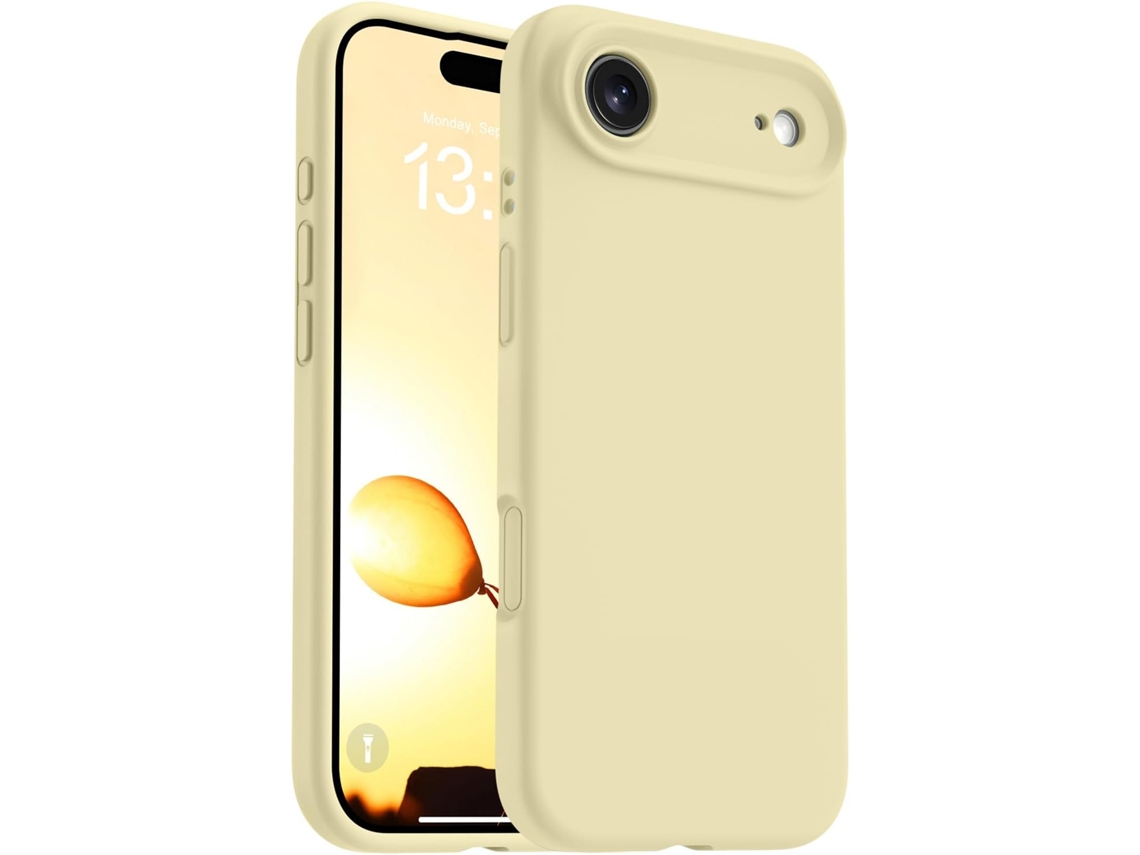 Capa De Silicone Para Iphone 17 Air | Proteção Contra Quedas De Nível Militar