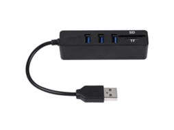 Usb Hub EOOCOO (expansão Multifuncional com Leitor de Cartões)