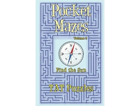 Livro Pocket Mazes Volume 3 De Tat Puzzles (inglês)