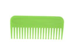 Pente De Dentes Largos Sem Cabo Para Desembaraçar Cabelo Úmido Ou Seco Ideal Para Salão E Lar Verde