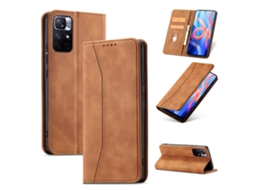 Capa Flip Para Celularmarrom - Redmi 12c