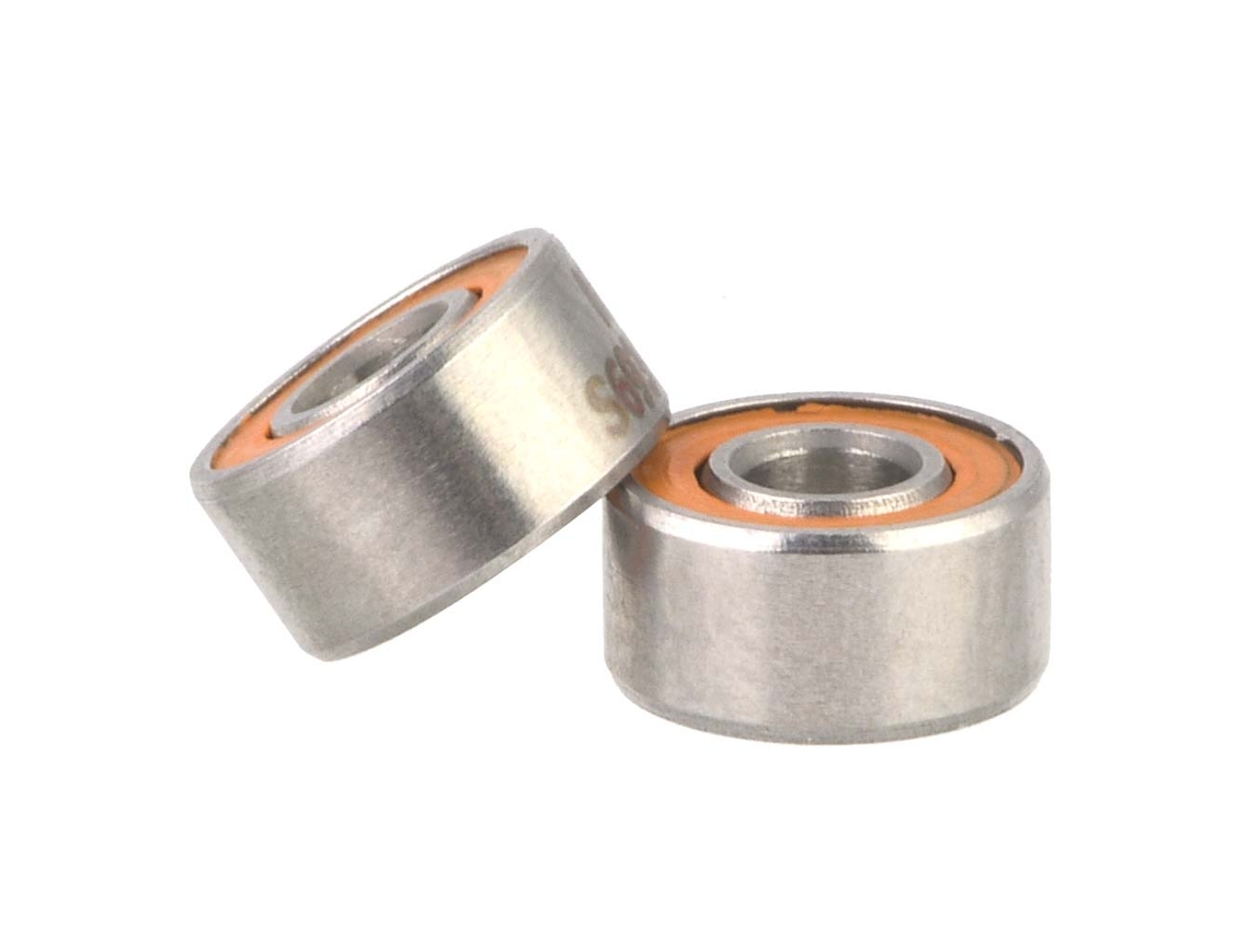 Laxiscreed Rolamentos De Esferas De Aço Inoxidável E Cerâmica Híbridos, Alta Velocidade, Duplo Vedante