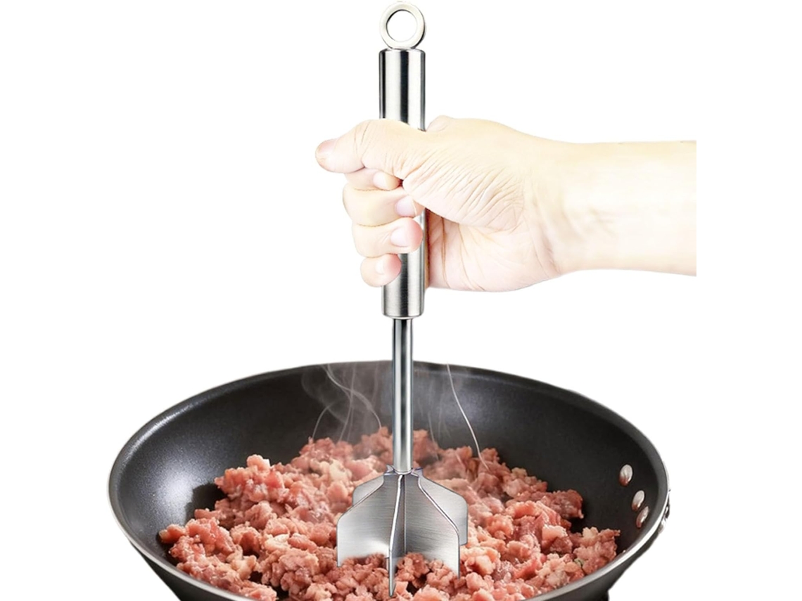 Moedor De Carne Em Aço Inoxidável, Hambúrguer, Para Cozinha,