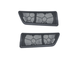 Tampa Da Buzina Da Porta Traseira 51419169093 51419169094 Para Bmw Série 7 F01 F02 2009-2014 Acessórios Para Painel Da Grade Do Alto-falante De Áudio