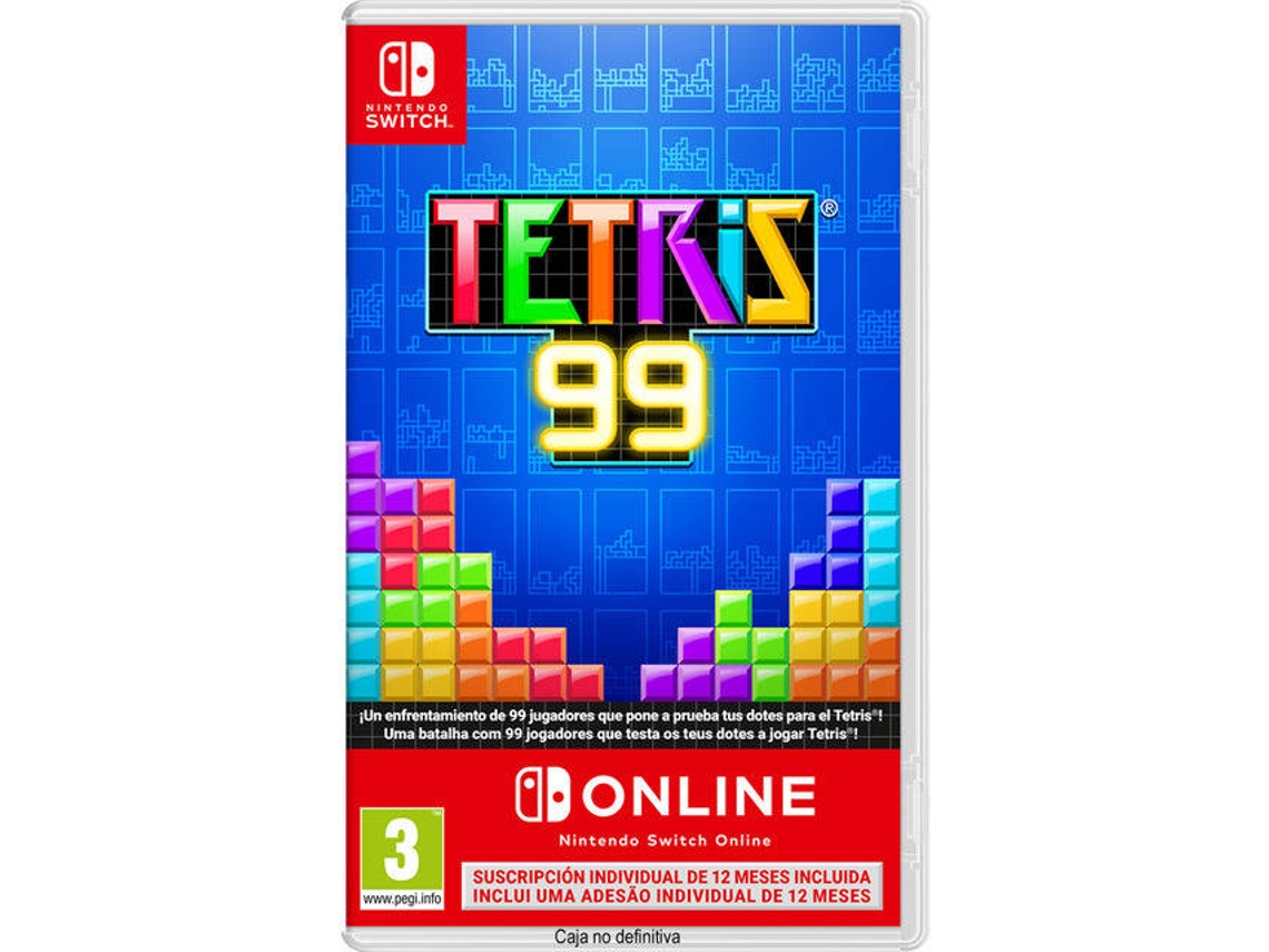 Jogo Nintendo Switch Tetris 99+12 meses Nintendo Switch Online