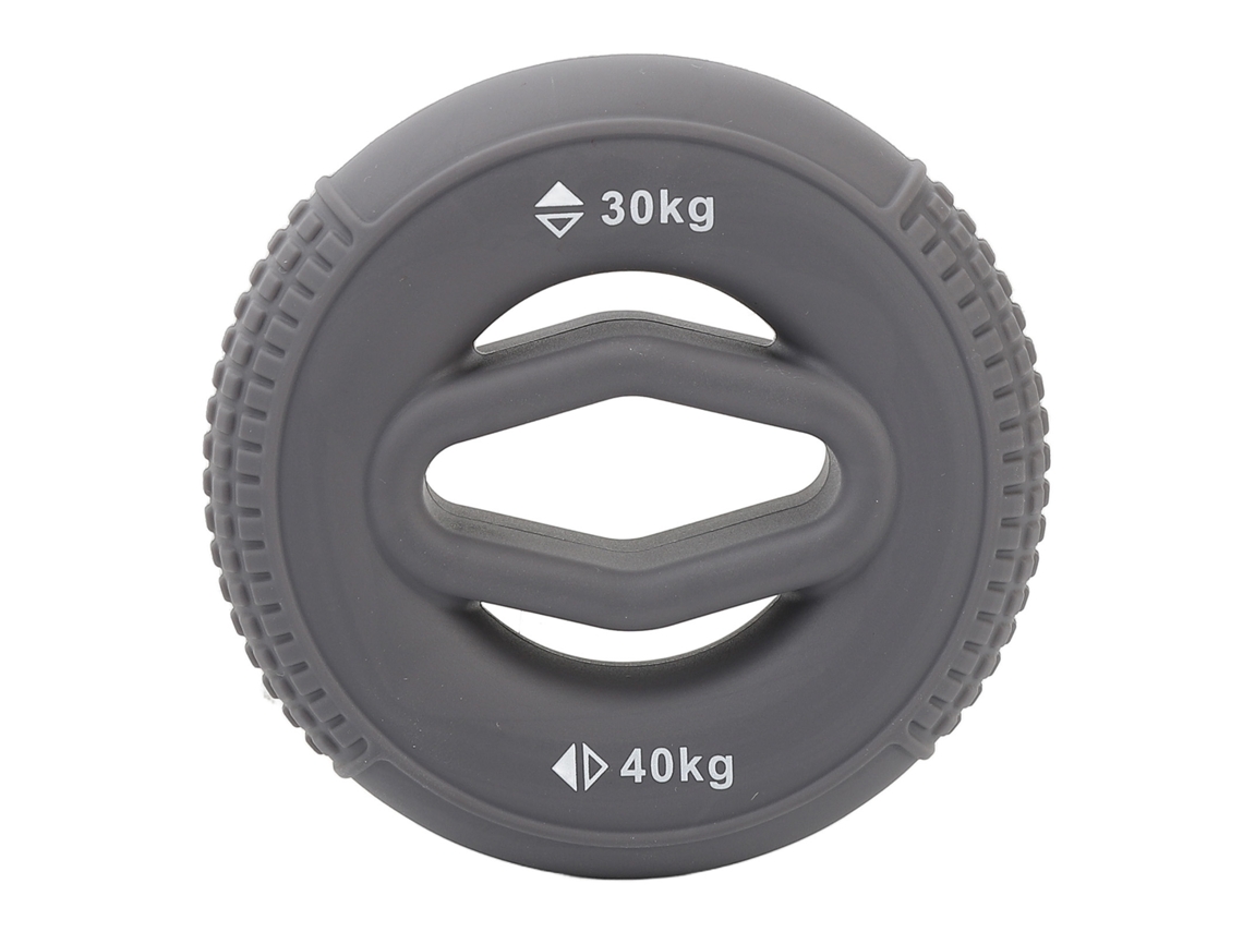 Fortalecedor de mãos e dedos com anel de silicone para fortalecer a pegada.