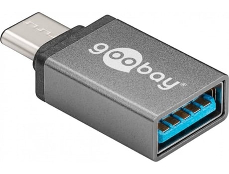 Adaptador GOOBAY 56621 (USB-C - Cinzento)