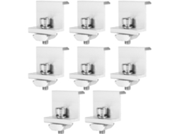 Braçadeiras de Extremidade Dewin para Painéis Solares, Conjunto de 8 Peças, Braçadeiras de Extremidade 35 Mm BRILVIBERA