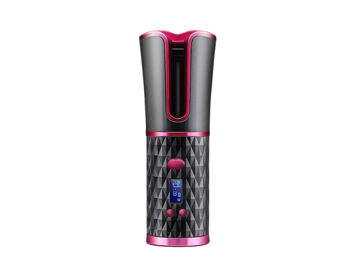 Rizador De Cabelo Automático Giratório Sem Fio Recarregável Via Usb Rizador De Cabelo Sem Fio