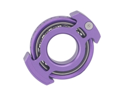 Primerox giroscópio de Ponta Dos Dedos de Metal para Aliviar Estresse e Ansiedade com Chave e Parafusos Roxo