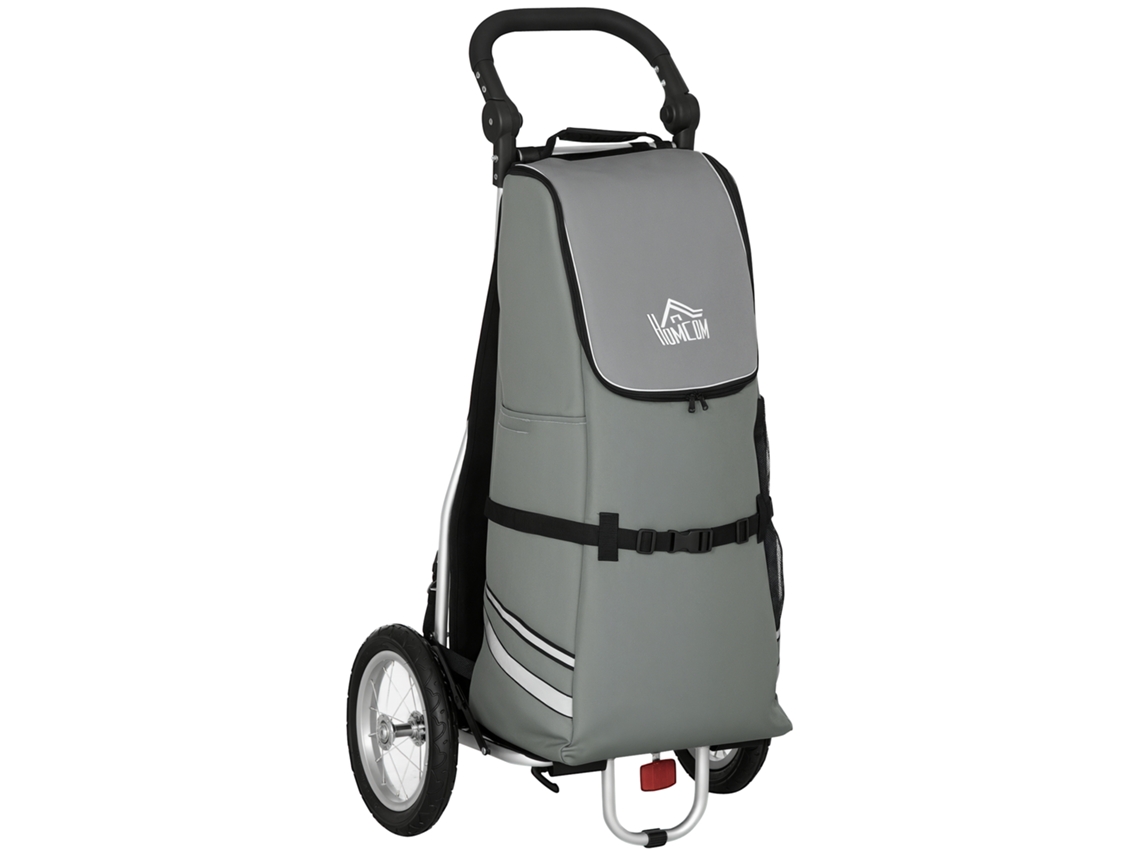 Em, Dims 53x43x110cm 3 Em 1 Einkaufstrolley Einkaufswagen Fahrradanhänger Sackkarre. 53x43x110cm. Grauprata Ehstmind