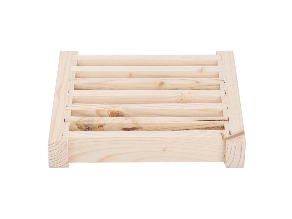 Grade de Ventilação para Sauna em Madeira com Lamas e Painel com Primerox