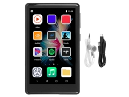 Player Mp3 4.0 Polegadas Alta Definição Redução De Ruído Bluetooth 5.0 Wifi Rádio Fm Livro Eletrônico